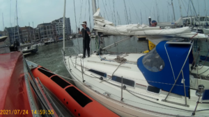 Lees meer over het artikel Zeilboot met motorpech voor Oostende