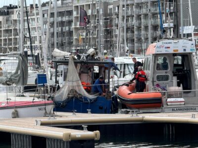 Het zit garnalenvissers vandaag niet mee